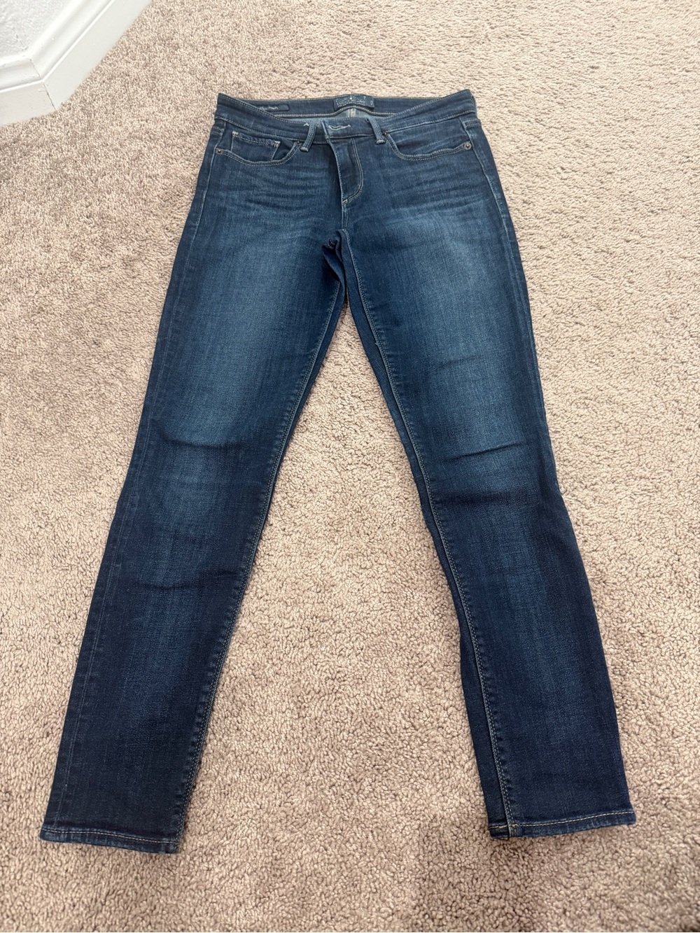 Lucky Brand Dark Indigo Skinny Jeans